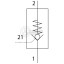 Обратный клапан Festo HGL-1/2-NPT