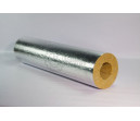 Цилиндр минераловатный кашированные фольгой EngineerProff-С  Protect xA плотность-120 кг/м³, толщина-60 мм.